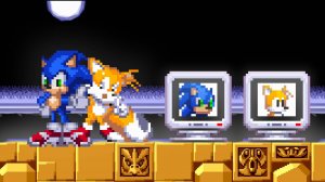 Киношный Соник и Тейлз в Labyrinth Zone ► Моды на Sonic 3 A.I.R