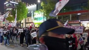 В столице Южной Кореи Сеуле проходили антикитайские и антимигрантские демонстрации