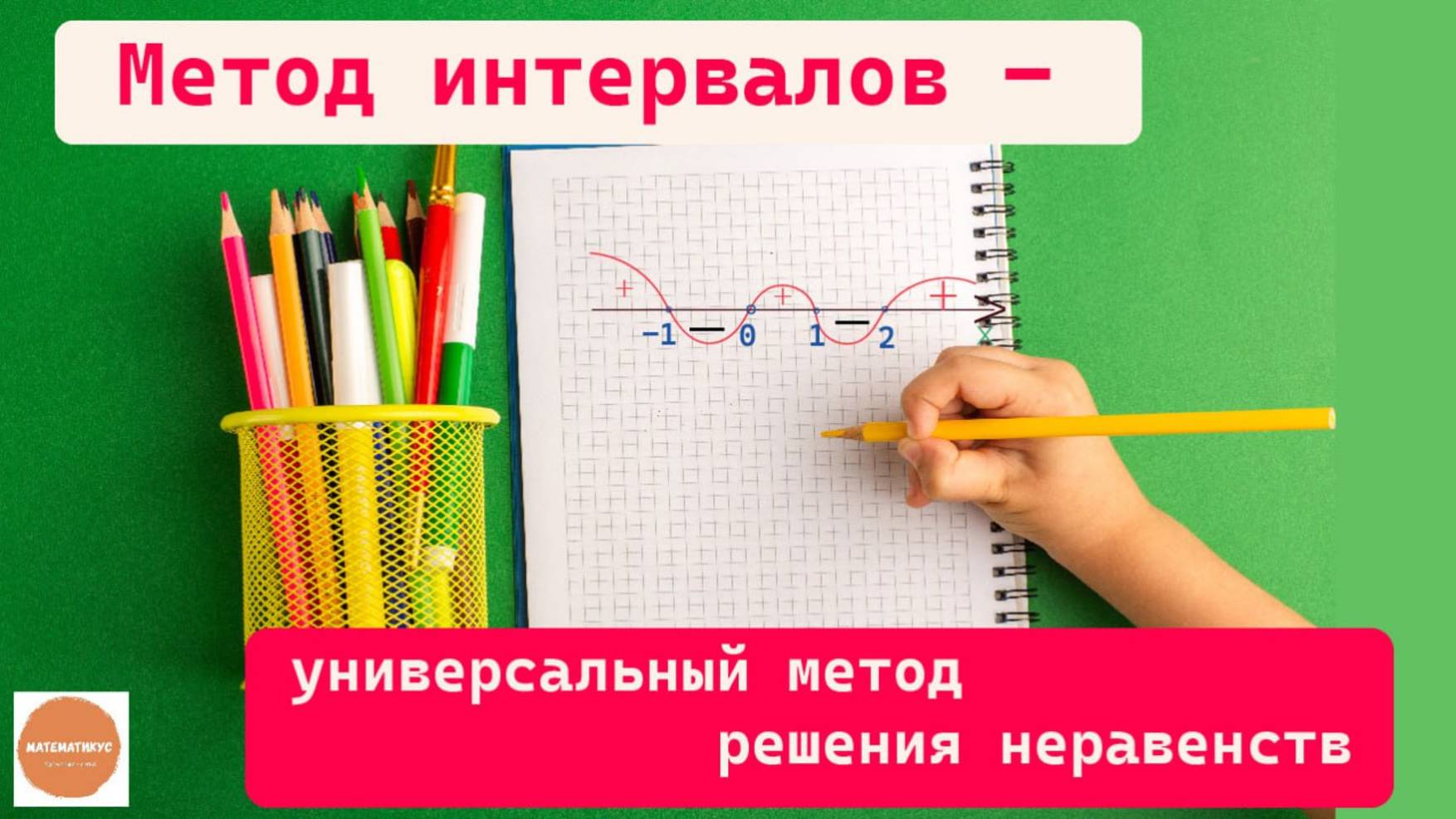 Как решать неравенства с помощью метода интервалов?