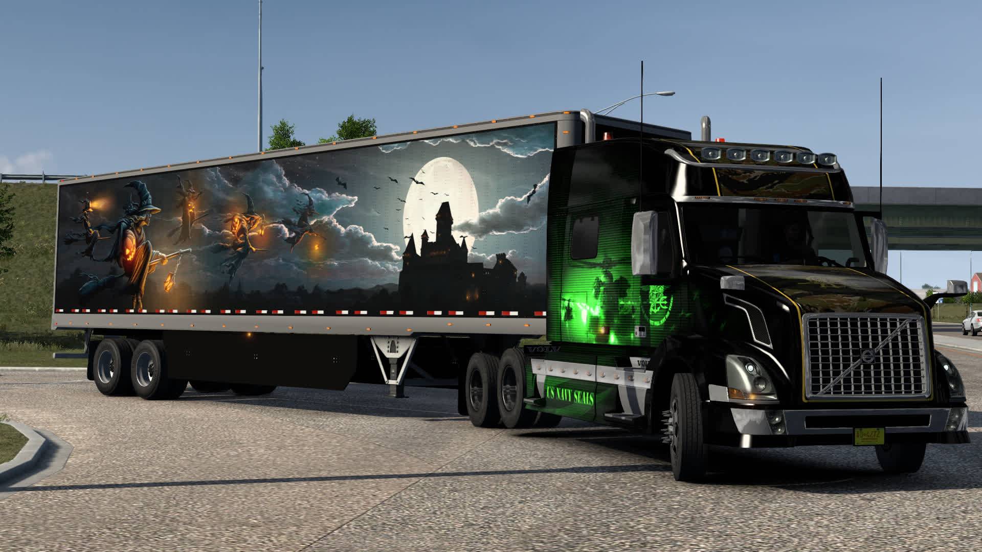439 / ATS 1.56 / VOLVO VNL / ивент Хеллоуин