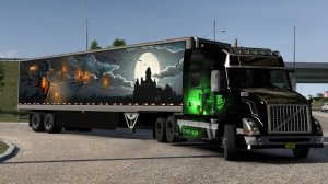 439 / ATS 1.56 / VOLVO VNL / ивент Хеллоуин