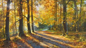 Осенью должны падать листья, а не настроение // Художник Виктор Юшкевич