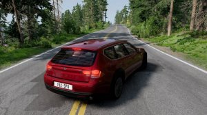 Дизельный монстр на дорогах BeamNG Drive!!!!!