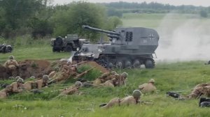 Великая Отечественная война, реконструкция (фестиваль "Сибирский огонь" - 2019).