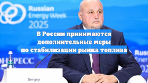 В России принимаются дополнительные меры по стабилизации рынка топлива