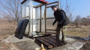 Открыл дачный сезон.