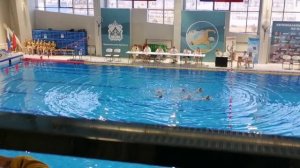 Синхронное плавание, девочки до 14 лет.