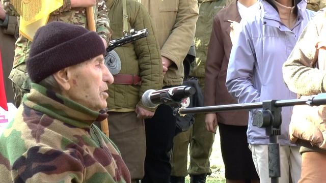 Выступление Мельничука Е Б на партизанской маевке