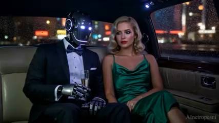 Кокаинетка 2.0 - Клип создан нейросетью. Машины поют Вертинского. ИИ-декаданс в Москве будущего смотреть онлайн