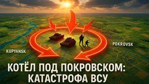 💥🔥Катастрофа под Покровском: Российские войска взяли в клещи 10 000 украинских военных