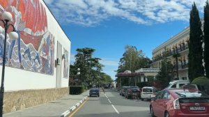 Ялта. Улица Гоголя, Коммунаров. Набережная им. В.И. Ленина. 04.10.2025. Крым. Crimea. Yalta.