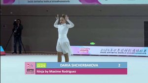 Щербакова Дарья - Первенство Мира 2025 в Пекине, короткая программа