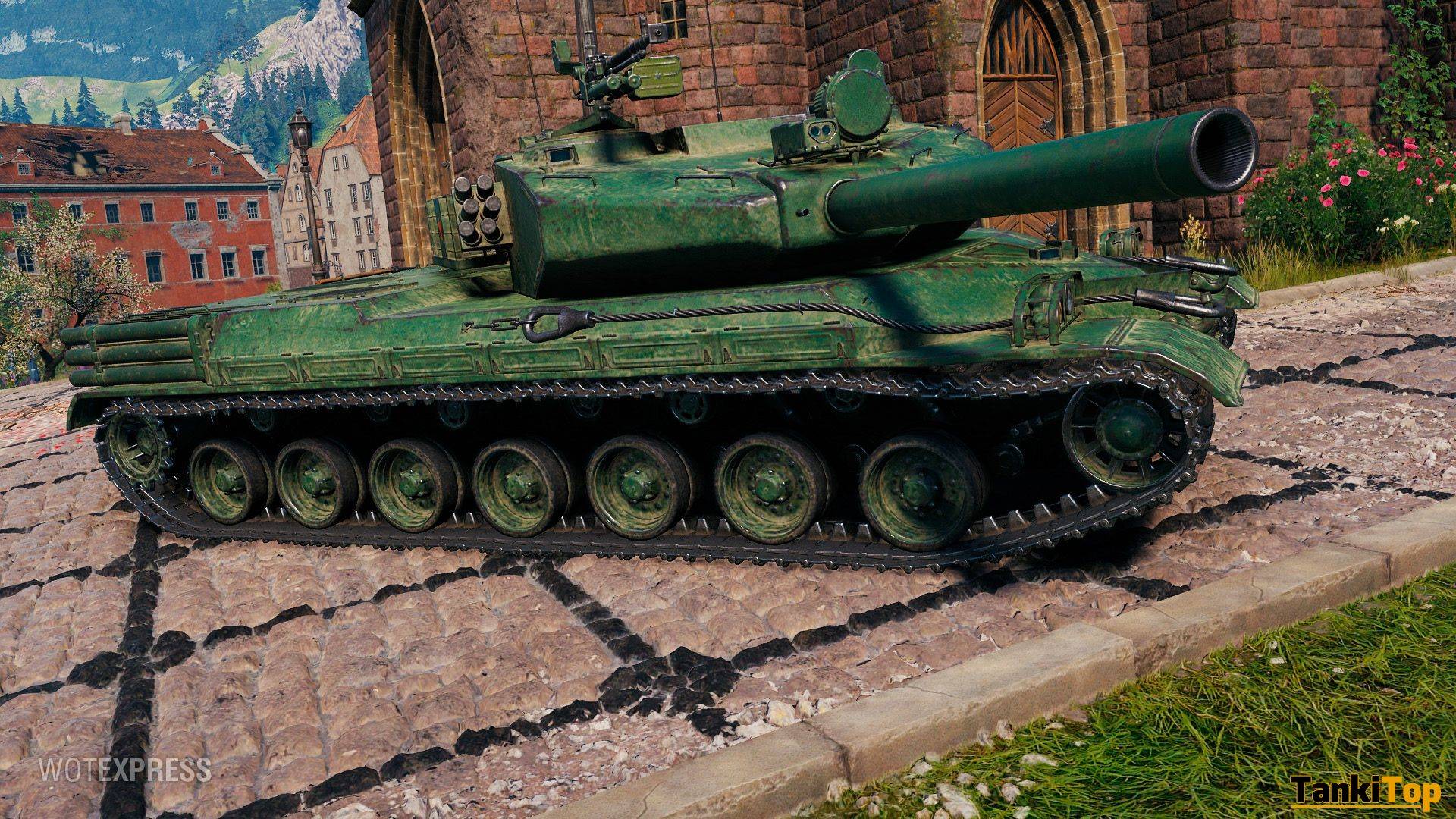 GPT-75 тяжик 10 лвл .Фугасный монстр! Мир танков смотреть онлайн