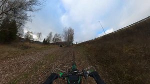 под мостом на эндуро