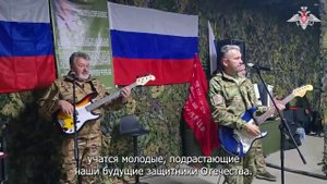 Концерт ансамбля «Рубиновая Звезда» для военнослужащих «Южной» группировки
