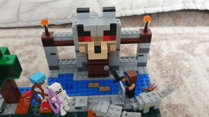 лего майнкрафт база волков / Lego Master Illarion