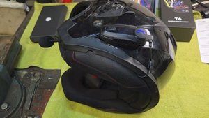 #Мотогарнитура ,Wireless, TNICER T6, Bluetooth 5.3