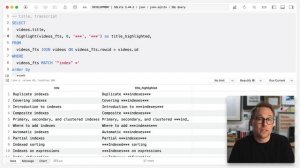 87. Highlighting matches