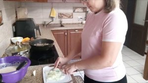 Сегодня к обеду: печень по Строгановски и вкусные блинчики!