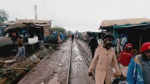 Кения Найроби трущоба  Кибера с населением 1 миллион человек! 4К