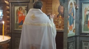 Литургия 26 октября 2025 Херувимская песнь