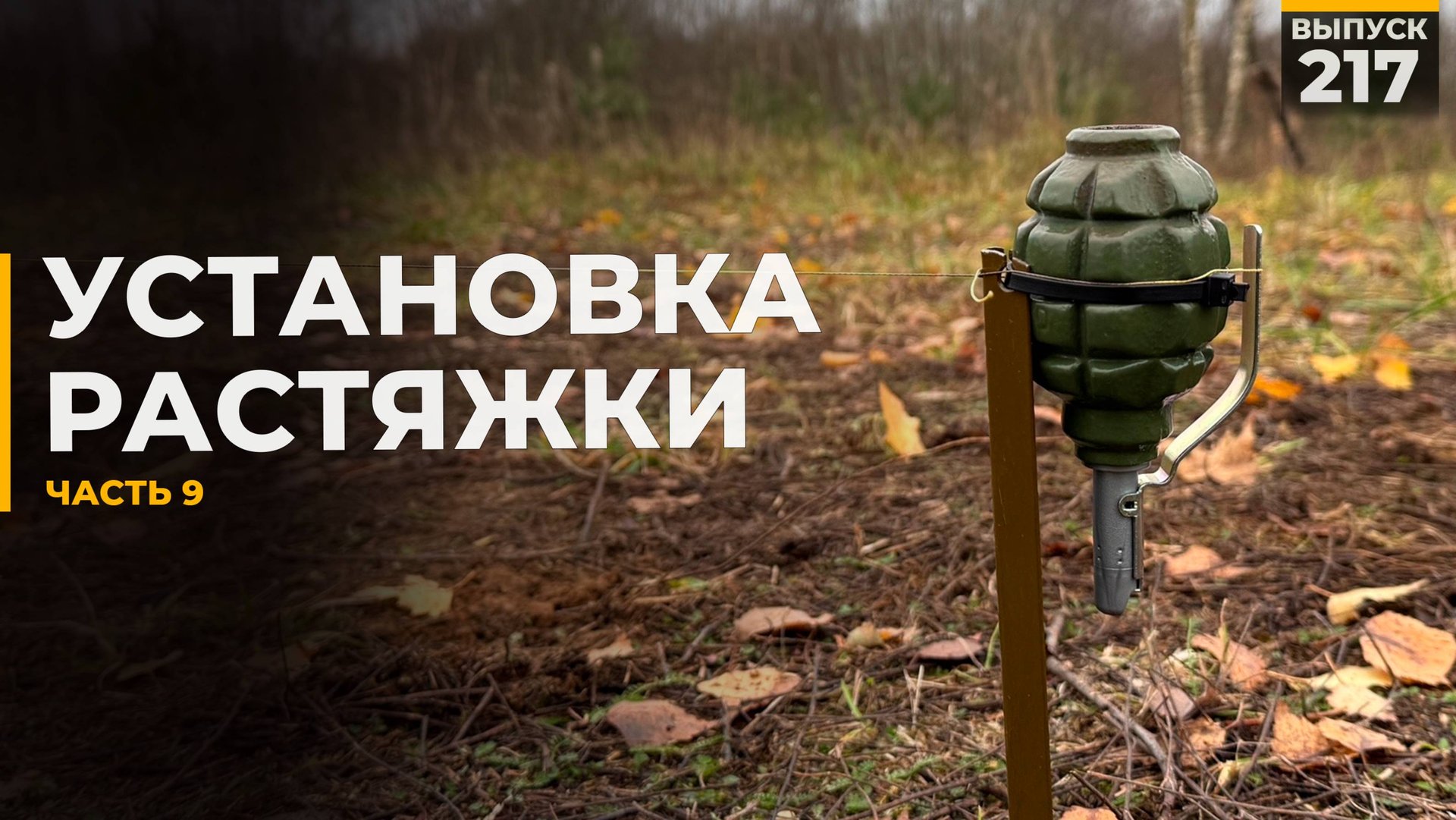 Как поставить растяжку | Часть 9 смотреть онлайн