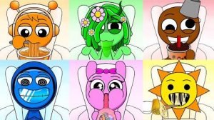 Incredibox Sprunki Emoji Food Mukbang _ MOMOSTUDIO