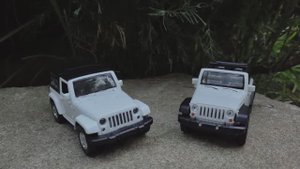 Сравнение моделей Jeep Wragler третьего поколения выпущенных MSZ и Welly.