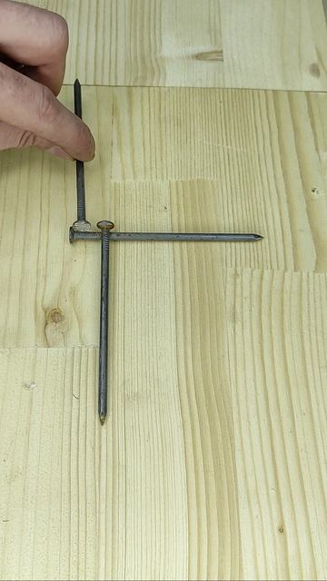 Обязательно запомни этот трюк с гвоздями! #shorts смотреть онлайн