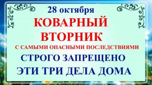28 октября - День Ефимия. Что нельзя делать 28 октября День Ефимия? Народные традиции и приметы.