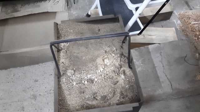 Удаление золы из зольника котла Zota Стаханов смотреть онлайн