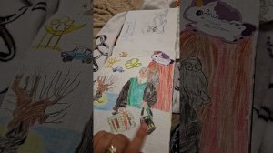 Обзор на мои ресунки.