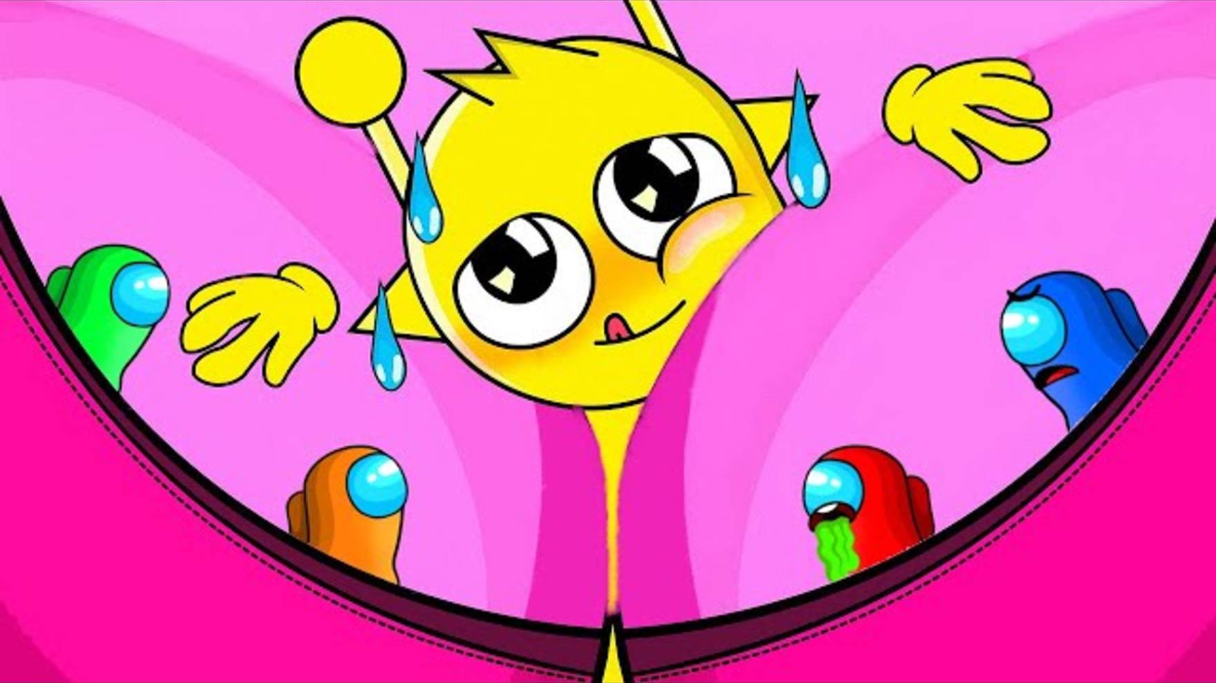 АМОГУС разозлил Спрунки ПИНКИ, анимация