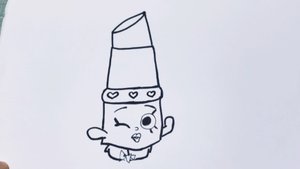 Шопкинс Помада. Рисуем Вместе.