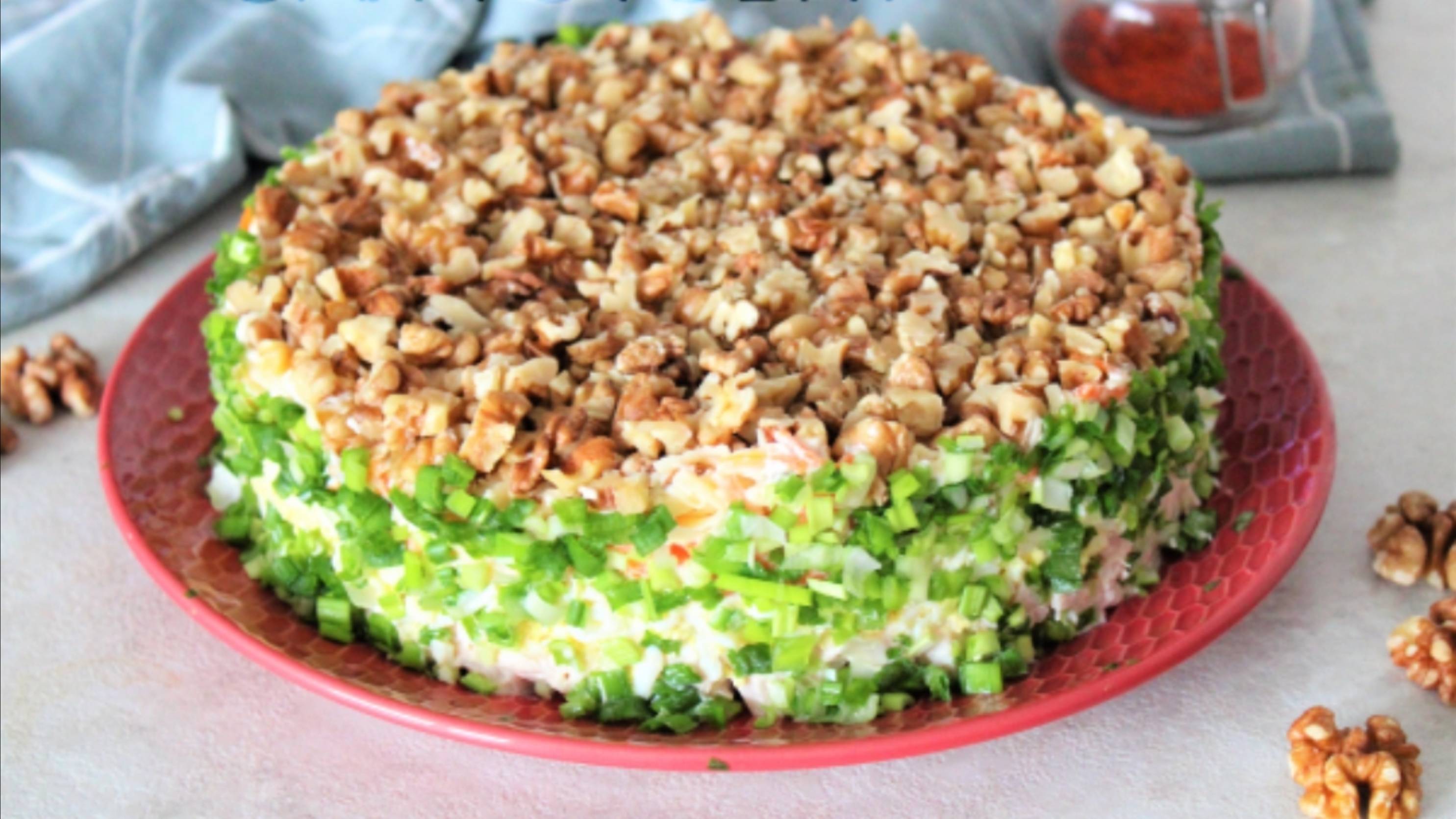 Салат из куриной грудки