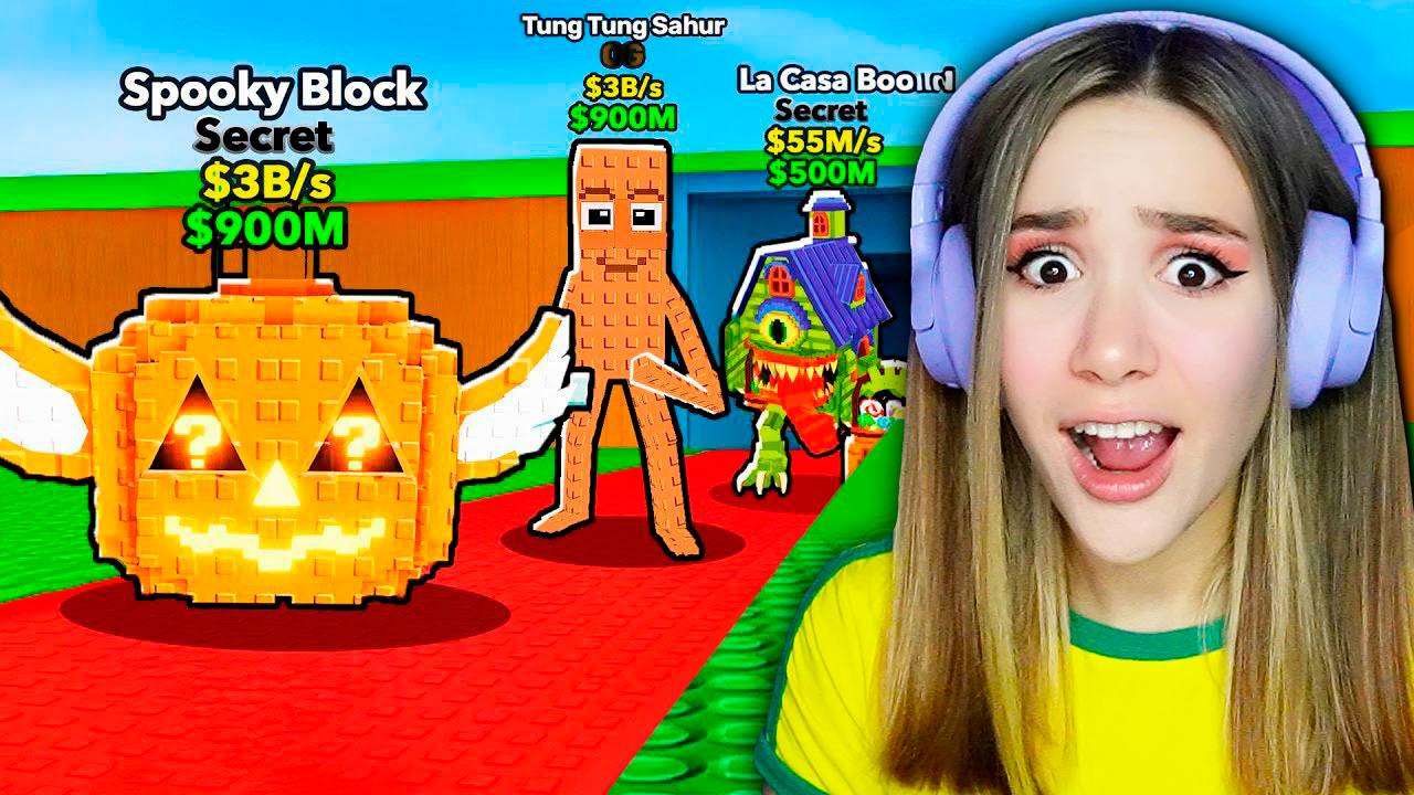 КУПИЛА Х666 УДАЧУ И ОТКРЫЛА 666 ЖУТКИХ ЛАКИ БЛОКОВ В УКРАДИ БРЕЙНРОТ РОБЛОКС смотреть онлайн