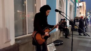 УЛИЧНЫЕ МУЗЫКАНТЫ НАБЕРЕЖНАЯ КАНАЛА ГРИБОЕДОВА