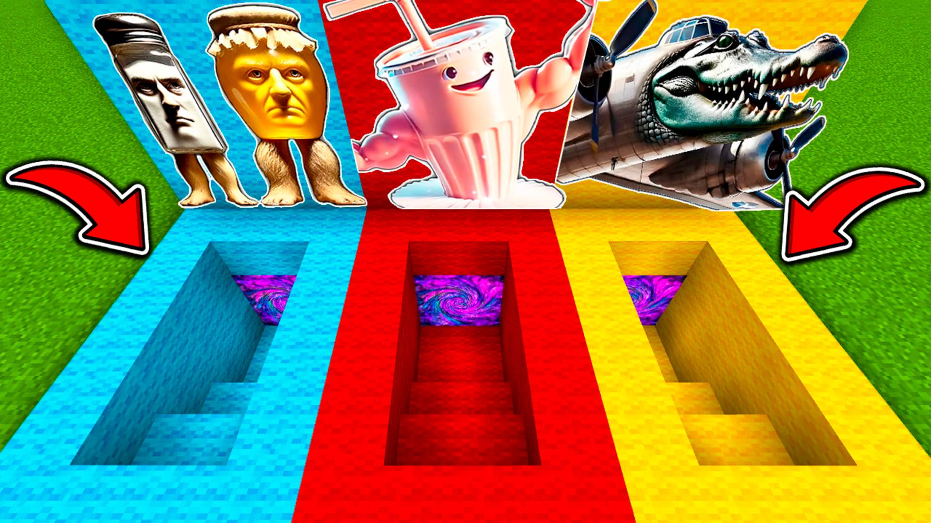 НУБ И ПРО В ПОДВАЛАХ БАЛЕРИНО ЛОЛОЛО ГАРАМАРАРАМА КРОКОДИЛО БОМБАРДИРО БРЕЙНРОТ ЖИВОТНЫЕ в МАЙНКРАФТ смотреть онлайн