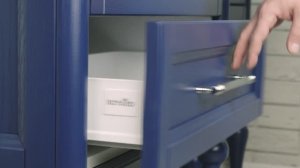 ЭСТЕТИКА - 100 в цвете синий - комплект мебели для ванной комнаты, бренд ValenHouse