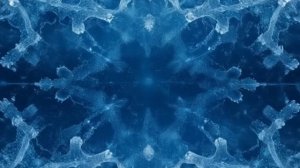 Футаж. Ледяной узор.