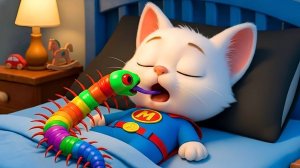 😲 БОЖЕ мой 🐛 У Супер Котенка большие неприятности.