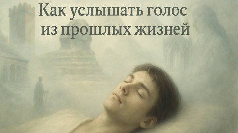 Как вернуть память прошлых жизней. Взгляд на реинкарнацию современной психологии #эзотерика #гипноз