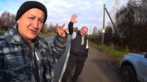 Не могу жить без деревни! Вадик приехал в гости на новом авто.