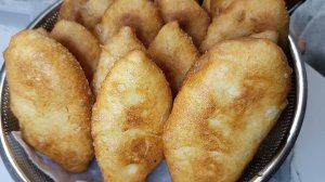 Пирожки на опаре! Вкусные и хрустящие