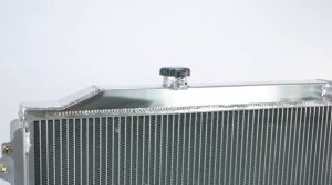 Радиатор алюминиевый Toyota Prado90  Surf185 5VZ 96-02 40mm AT AJS