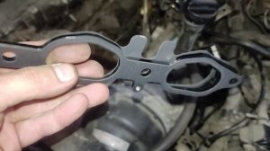 2UZ LEXUS LX470 . Land Cruiser 100. Подсос воздуха. Правильная замена прокладки впуска.
