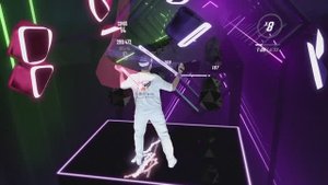 Beat Saber - Knife Party - Bonfire (Expert+) [Mixed Reality]