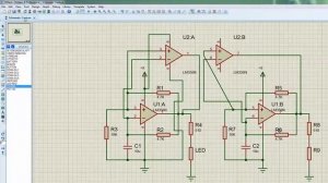 Простой тестер сдвоенных операционных усилителей