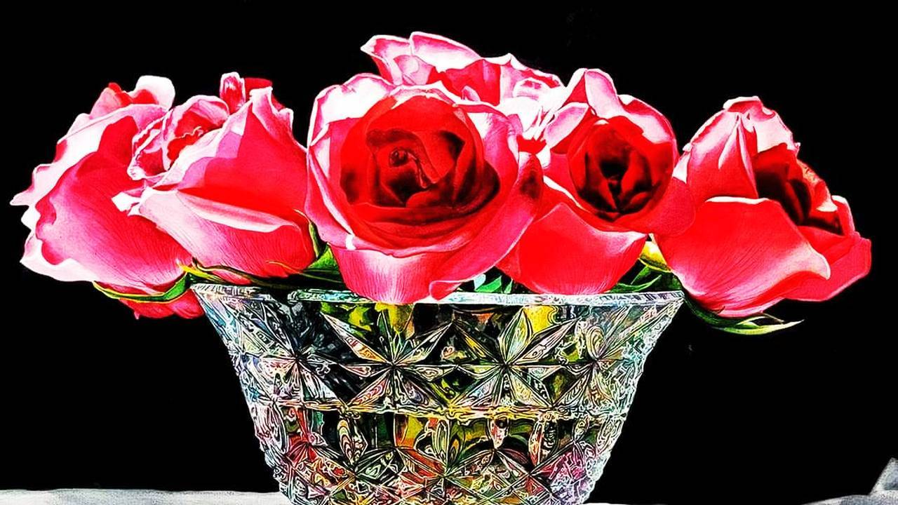 Хрустальные натюрморты от художницы Soon Y Warren