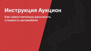 Инструкция Аукцион Autodrom23
